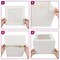 10 x 10 x 8" White Bakery Boxes with Window Pastry Boxes for Cakes, Cookies and Desserts